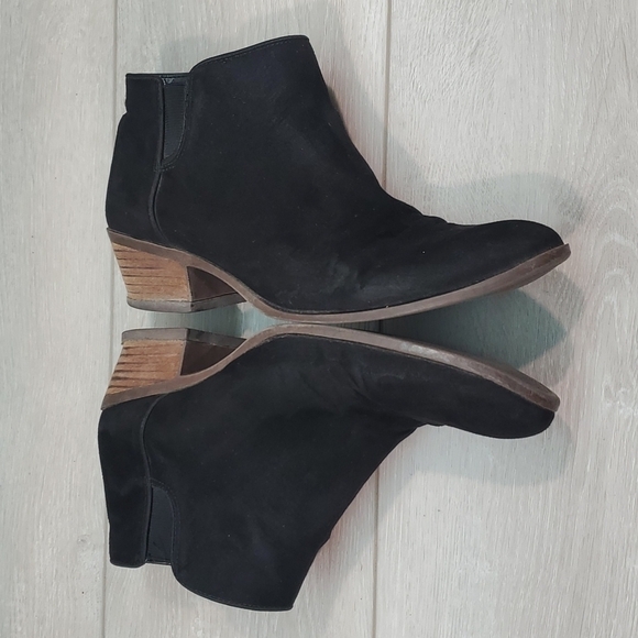 Circus by Sam Edelman Womens Suede Ankle Heels Booties shoes sz 8 - Picture 8 of 12
